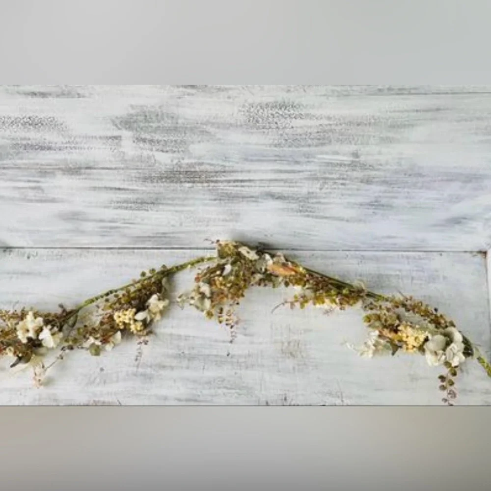 *Mixed Cream Fall Floral Garland